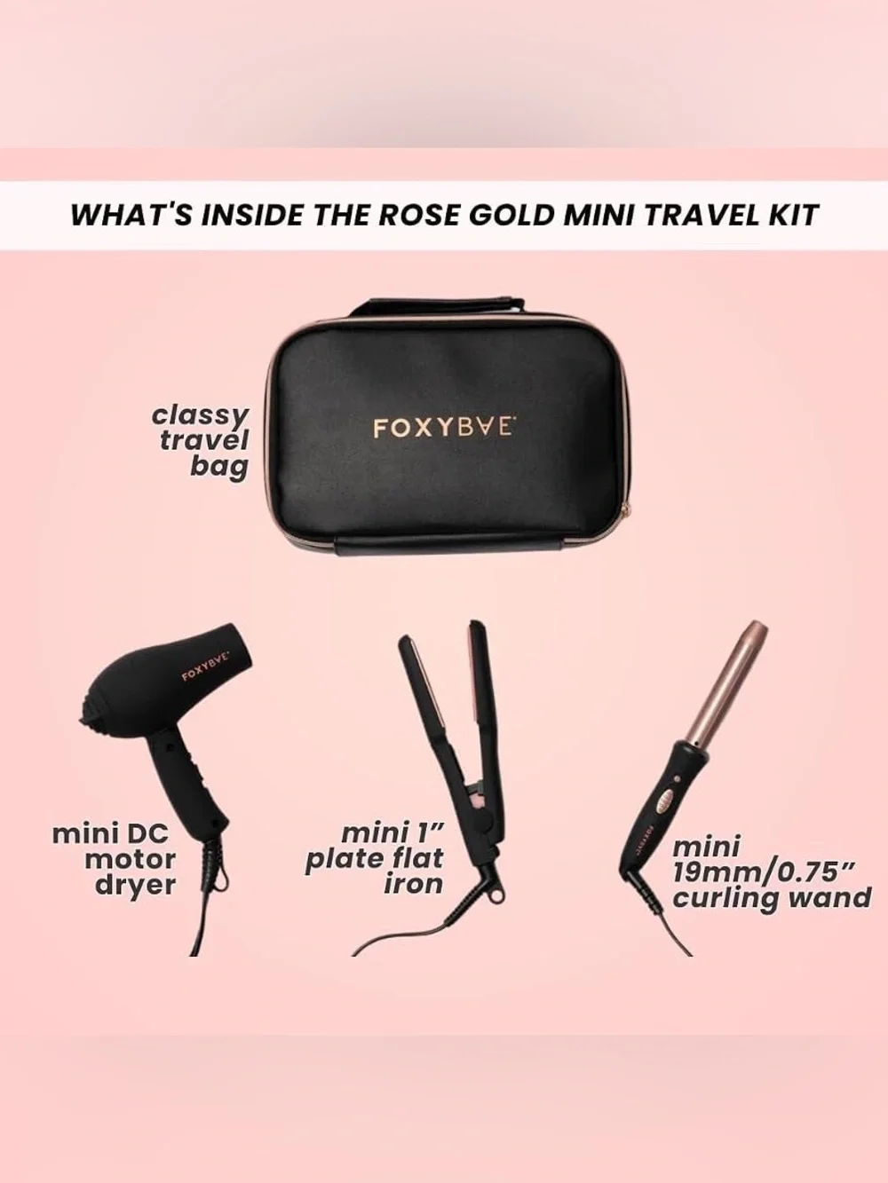 Travel Mini Hair Tools